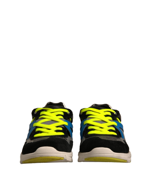 Multicolor Wildleder Low Top Sneakers Schuhe