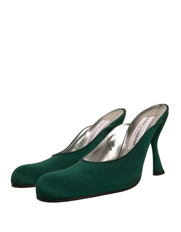 Grün Wildleder Leder High Heel Pumps Schuhe