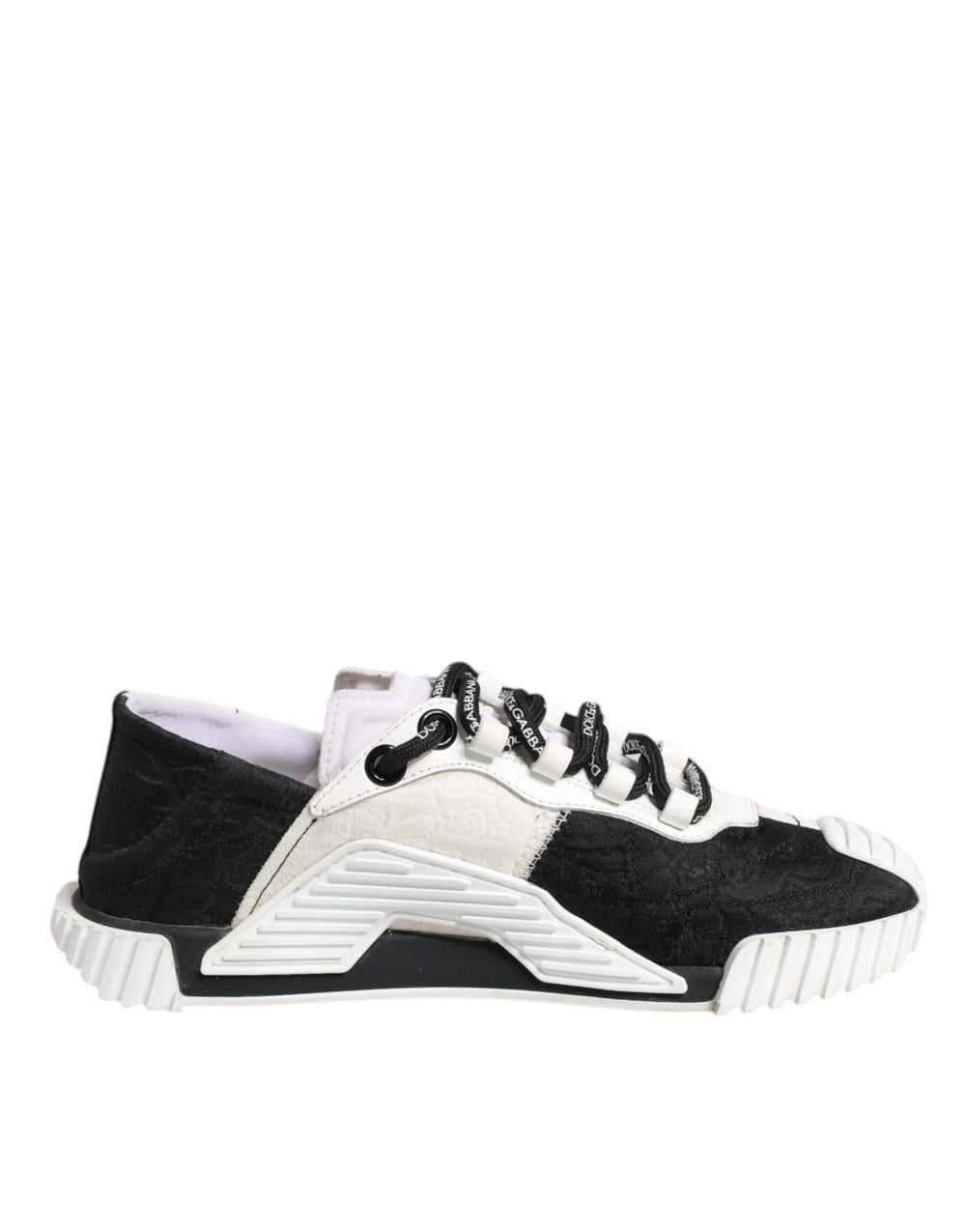 Weiß Schwarz NS1 Low Top Turnschuhe Schuhe