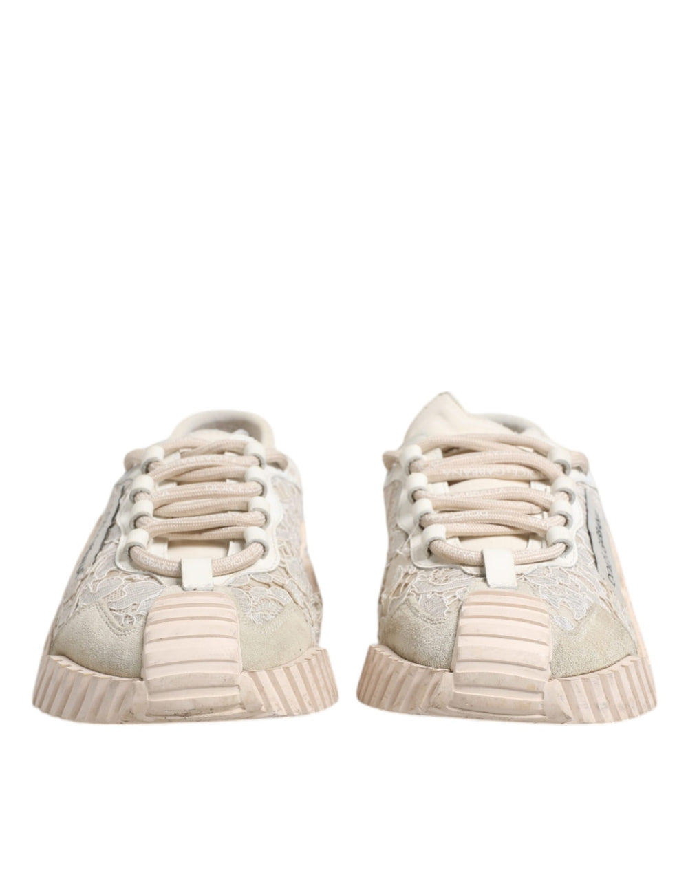 Weiß Spitze NS1 Low Top Sneaker Sportschuhe