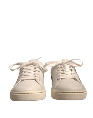 Weiß Wildleder Leder Low Top Turnschuhe Schuhe