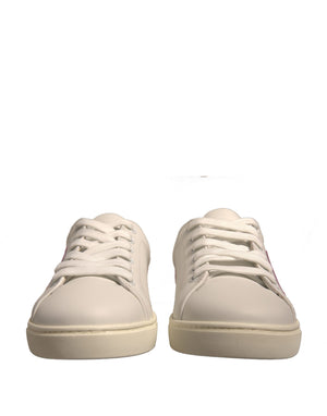 Weiß Wildleder Leder Low Top Turnschuhe Schuhe