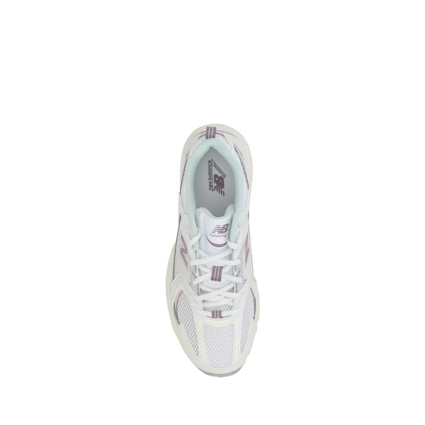 Weiße Leder Tier 3 Turnschuhe