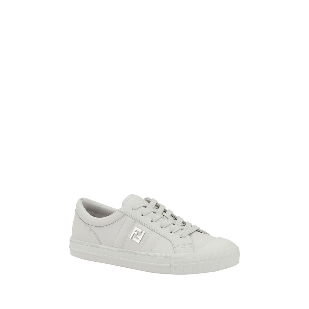 Weiße Kalbshaut Bos Taurus Sportschuhe