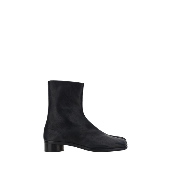 Stiefel aus Kamelhaar in Schwarz