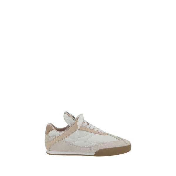 Bunte Sneakers mit niedrigem Schaft aus Kalbsleder Bos Taurus