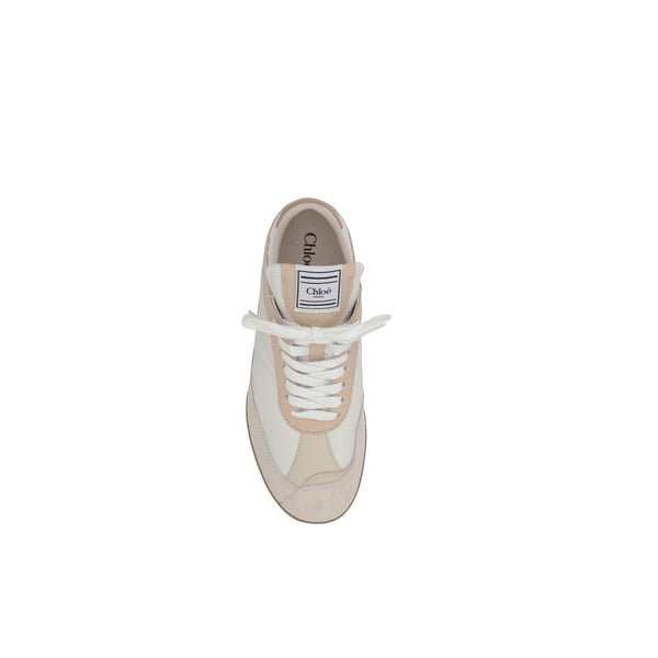 Bunte Sneakers mit niedrigem Schaft aus Kalbsleder Bos Taurus