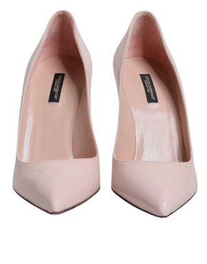 Rosa Lackleder Stiletto Heel Pumps Schuhe