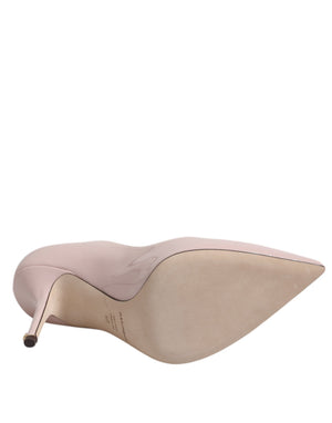 Rosa Lackleder Stiletto Heel Pumps Schuhe