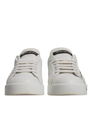 Weiß Blau Logo Portofino Turnschuhe Schuhe