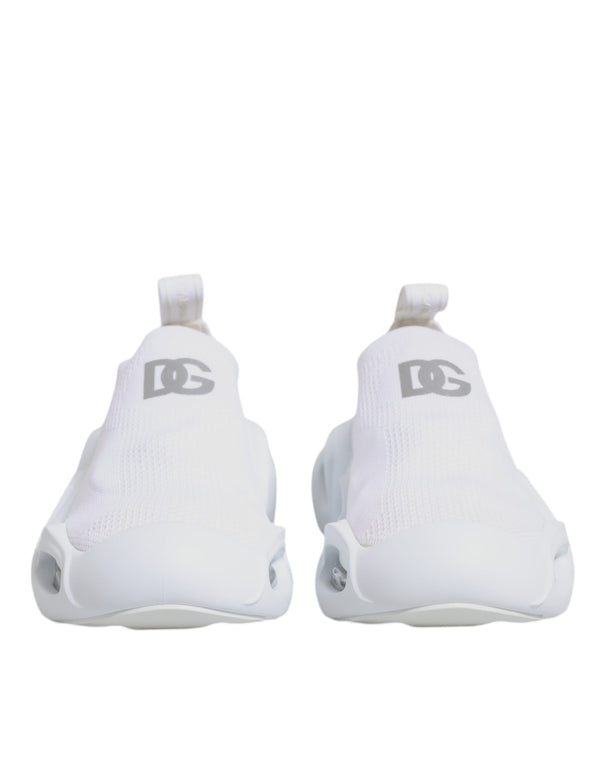 Weiß Slip On Wave Low Top Turnschuhe Schuhe