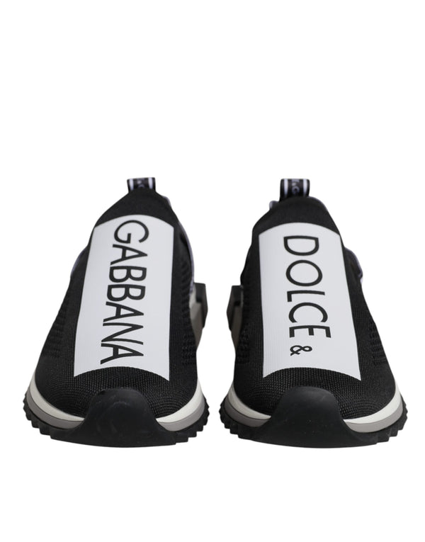 Schwarz Weiß Slip On Sorrento Sneakers Schuhe