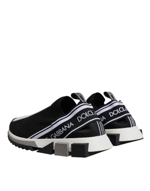 Schwarz Weiß Slip On Sorrento Sneakers Schuhe