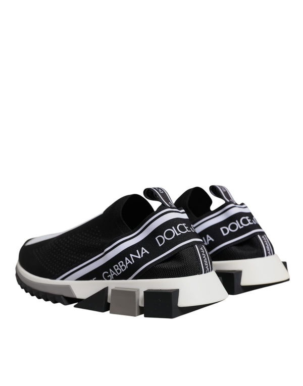 Schwarz Weiß Slip On Sorrento Sneakers Schuhe