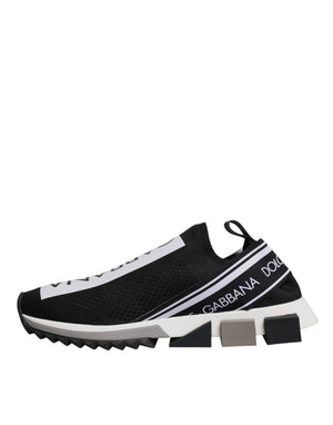 Schwarz Weiß Slip On Sorrento Sneakers Schuhe