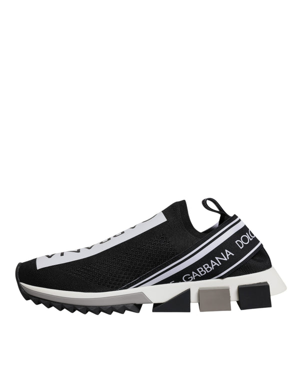 Schwarz Weiß Slip On Sorrento Sneakers Schuhe