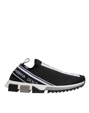 Schwarz Weiß Slip On Sorrento Sneakers Schuhe