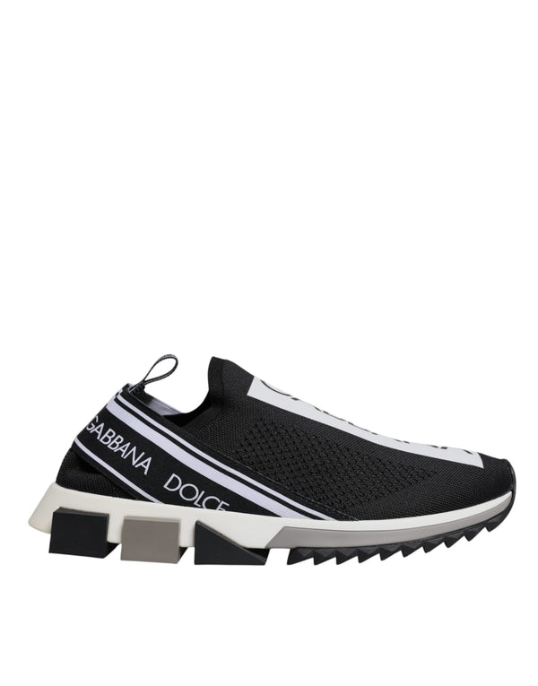 Schwarz Weiß Slip On Sorrento Sneakers Schuhe