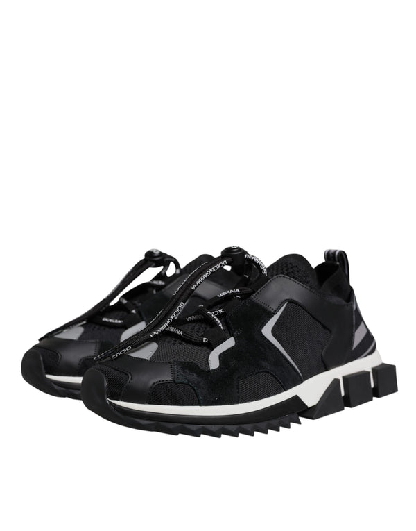 Schwarz Mesh Sorrento Trekking Turnschuhe Schuhe
