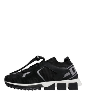 Schwarz Mesh Sorrento Trekking Turnschuhe Schuhe