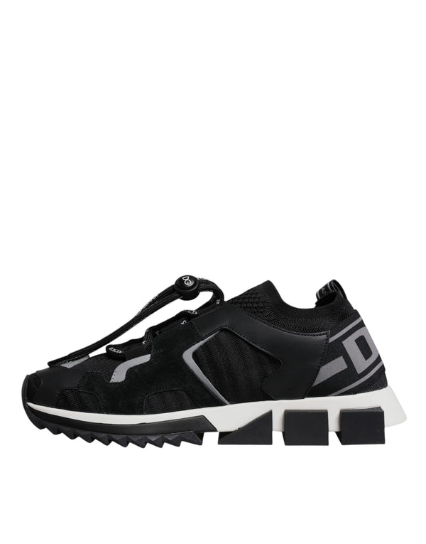 Schwarz Mesh Sorrento Trekking Turnschuhe Schuhe