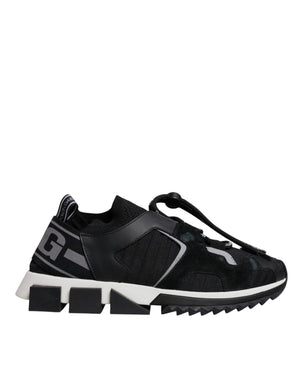 Schwarz Mesh Sorrento Trekking Turnschuhe Schuhe