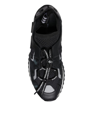 Schwarz Mesh Sorrento Trekking Turnschuhe Schuhe