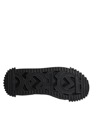 Schwarz Logo Lace Up Low Top NS1 Turnschuhe Schuhe