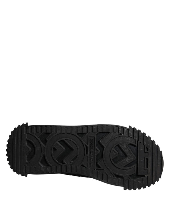 Schwarz Logo Lace Up Low Top NS1 Turnschuhe Schuhe