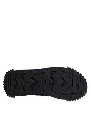 Schwarz Logo Lace Up Low Top NS1 Turnschuhe Schuhe