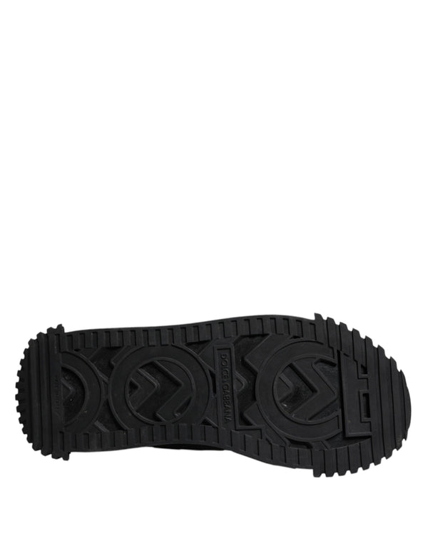 Schwarz Logo Lace Up Low Top NS1 Turnschuhe Schuhe