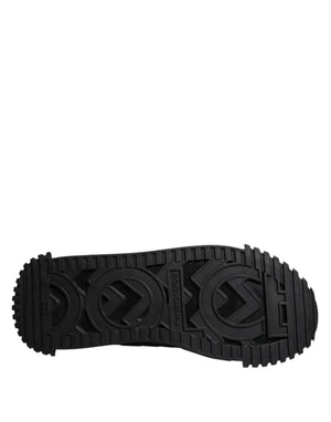 Schwarz Logo Lace Up Low Top NS1 Turnschuhe Schuhe