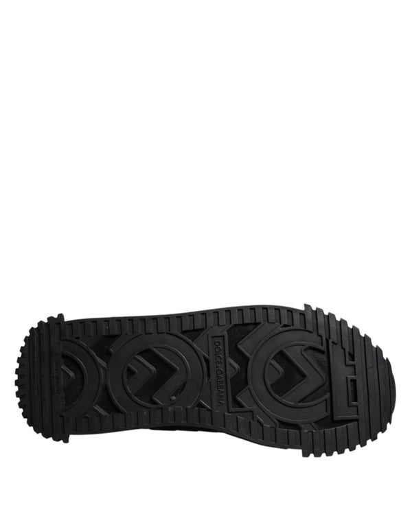 Schwarz Logo Lace Up Low Top NS1 Turnschuhe Schuhe