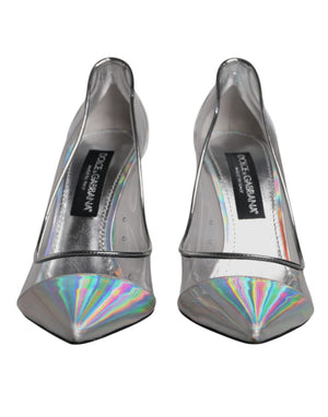 Multicolor schillernde spitze Zehe Pumps Schuhe