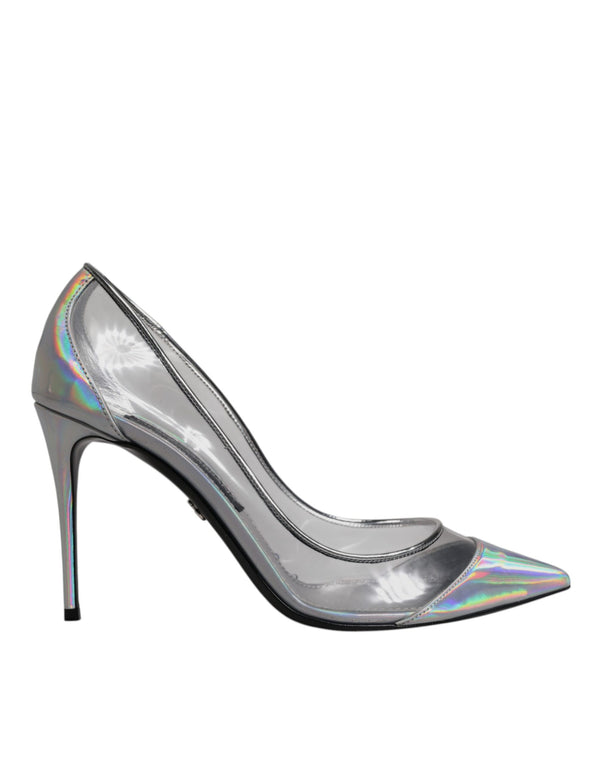 Multicolor schillernde spitze Zehe Pumps Schuhe