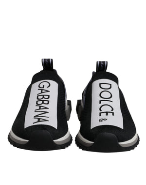 Schwarz Weiß Slip On Sorrento Sneakers Schuhe