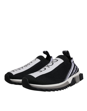 Schwarz Weiß Slip On Sorrento Sneakers Schuhe