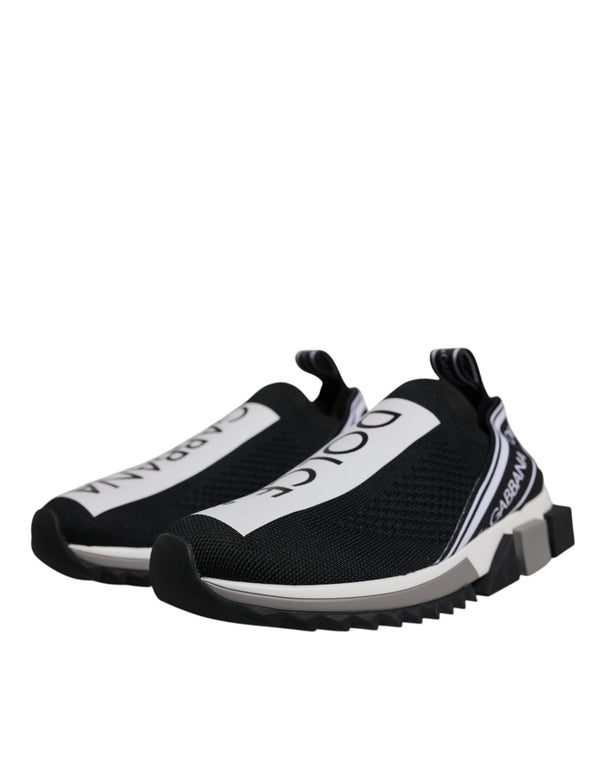 Schwarz Weiß Slip On Sorrento Sneakers Schuhe