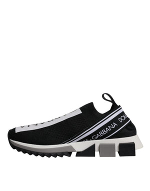 Schwarz Weiß Slip On Sorrento Sneakers Schuhe