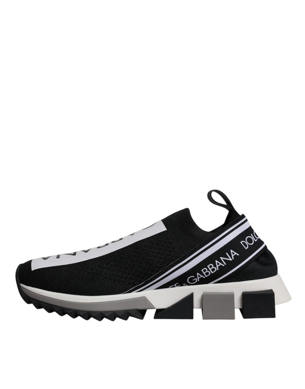 Schwarz Weiß Slip On Sorrento Sneakers Schuhe