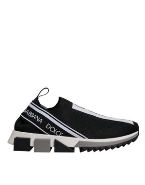 Schwarz Weiß Slip On Sorrento Sneakers Schuhe