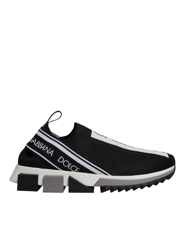 Schwarz Weiß Slip On Sorrento Sneakers Schuhe