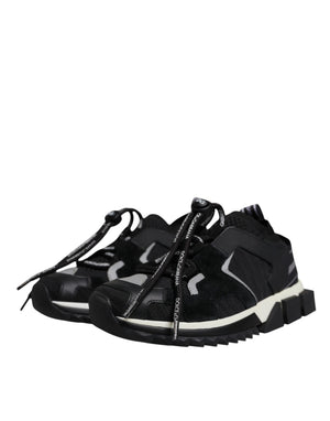 Schwarz Mesh Sorrento Trekking Turnschuhe Schuhe