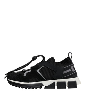 Schwarz Mesh Sorrento Trekking Turnschuhe Schuhe