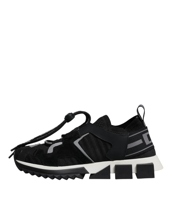 Schwarz Mesh Sorrento Trekking Turnschuhe Schuhe