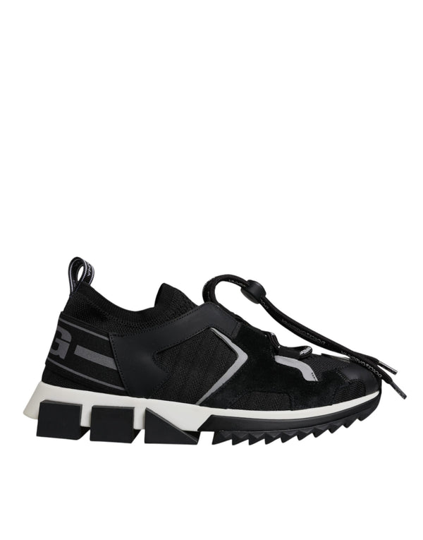 Schwarz Mesh Sorrento Trekking Turnschuhe Schuhe