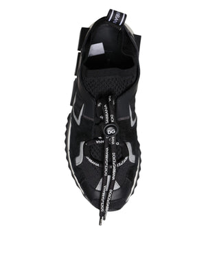 Schwarz Mesh Sorrento Trekking Turnschuhe Schuhe
