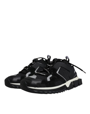 Schwarz Mesh Sorrento Trekking Turnschuhe Schuhe