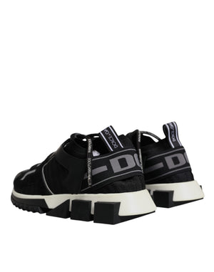 Schwarz Mesh Sorrento Trekking Turnschuhe Schuhe
