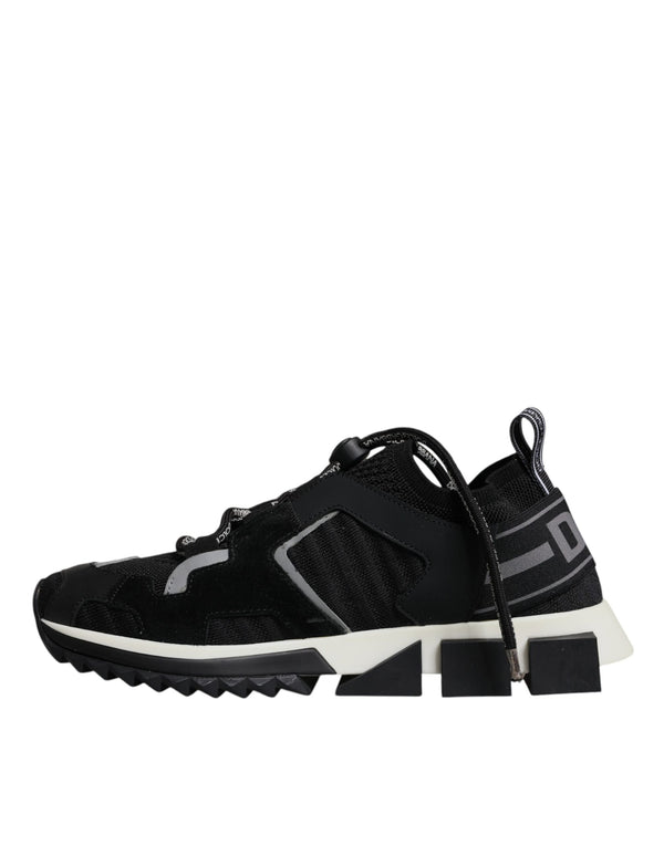 Schwarz Mesh Sorrento Trekking Turnschuhe Schuhe